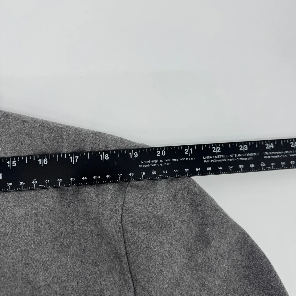 Banana Republic Mens 44R Grey Wool Blend Two Button Blazer Sport Coat Jacket